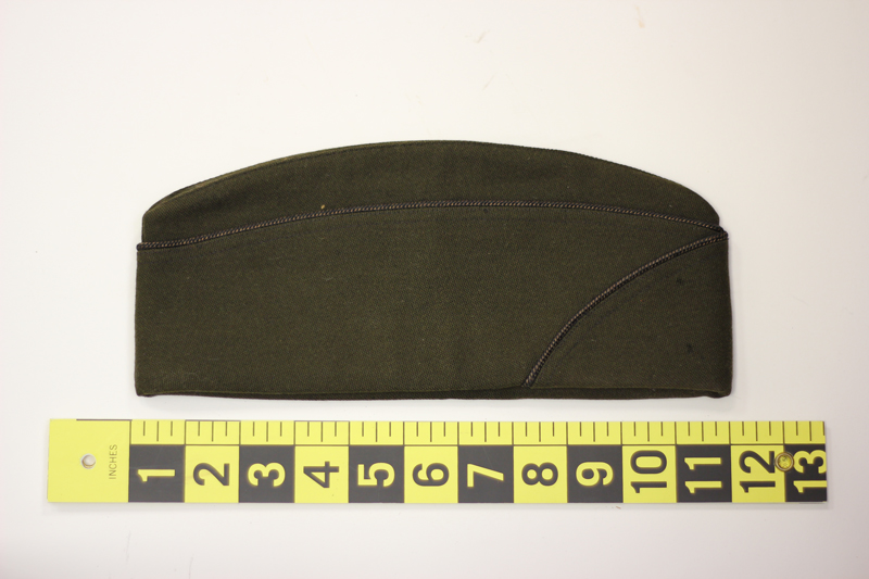 Antonucci brown garrison cap